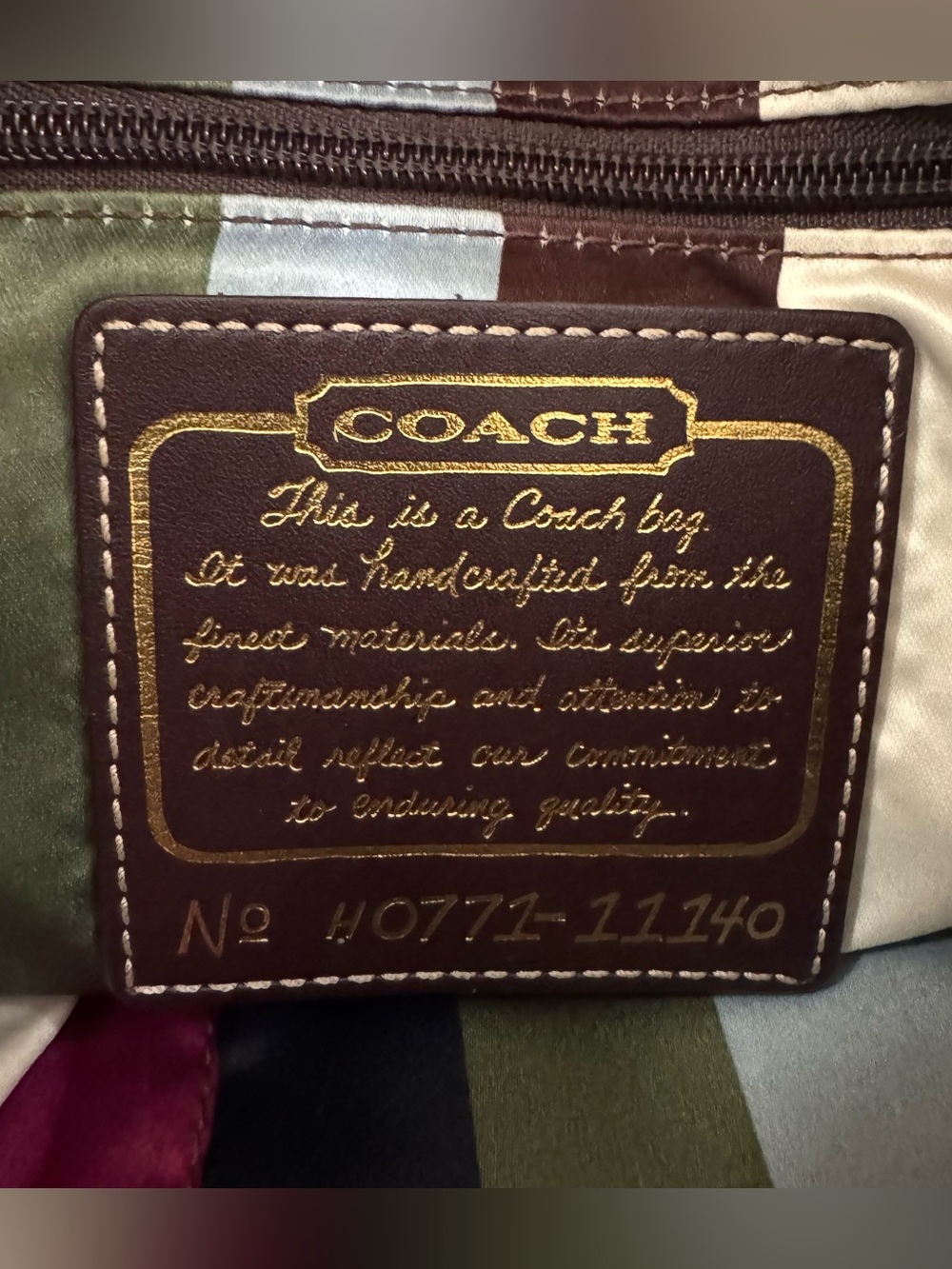 Coach Legacy 65th Anniversary Turnlock Shoulder Bag - Picture 8 of 13